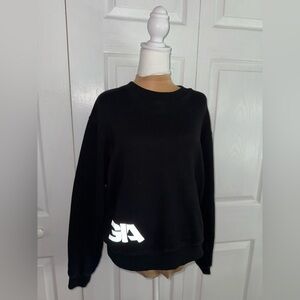 IAMGIA‎ NWOT TAJA BLACK CREWNECK SIZE SMALL